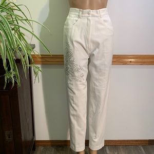 Exclusive European highrise Gorgeous pants size 4 like new condition